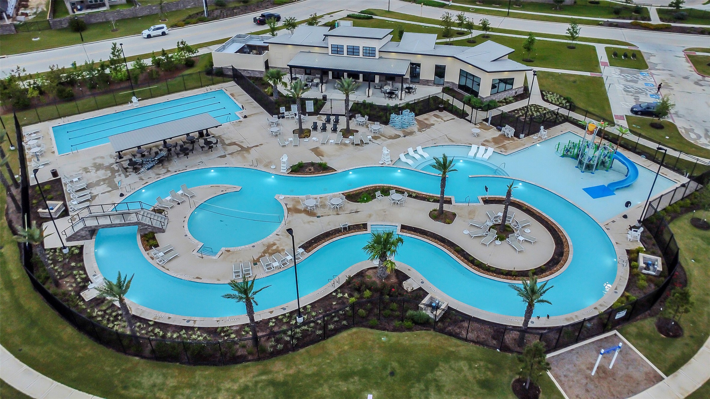 7514 Terramar Bay Lane Cypress, TX 77433 - Photo 18 of 23 an aerial view of a highlighted house