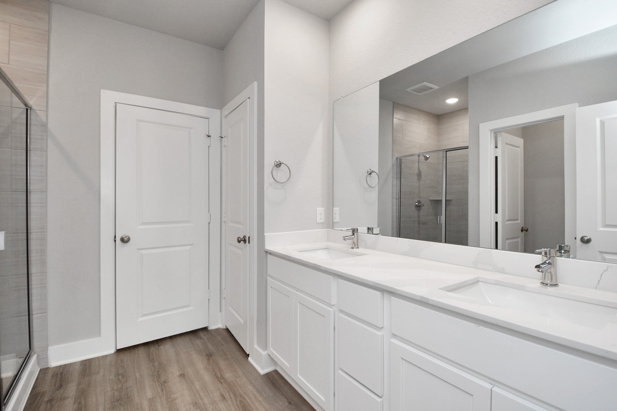 7514 Terramar Bay Lane Cypress, TX 77433 - Photo 10 of 23 a bathroom with a sink and a mirror