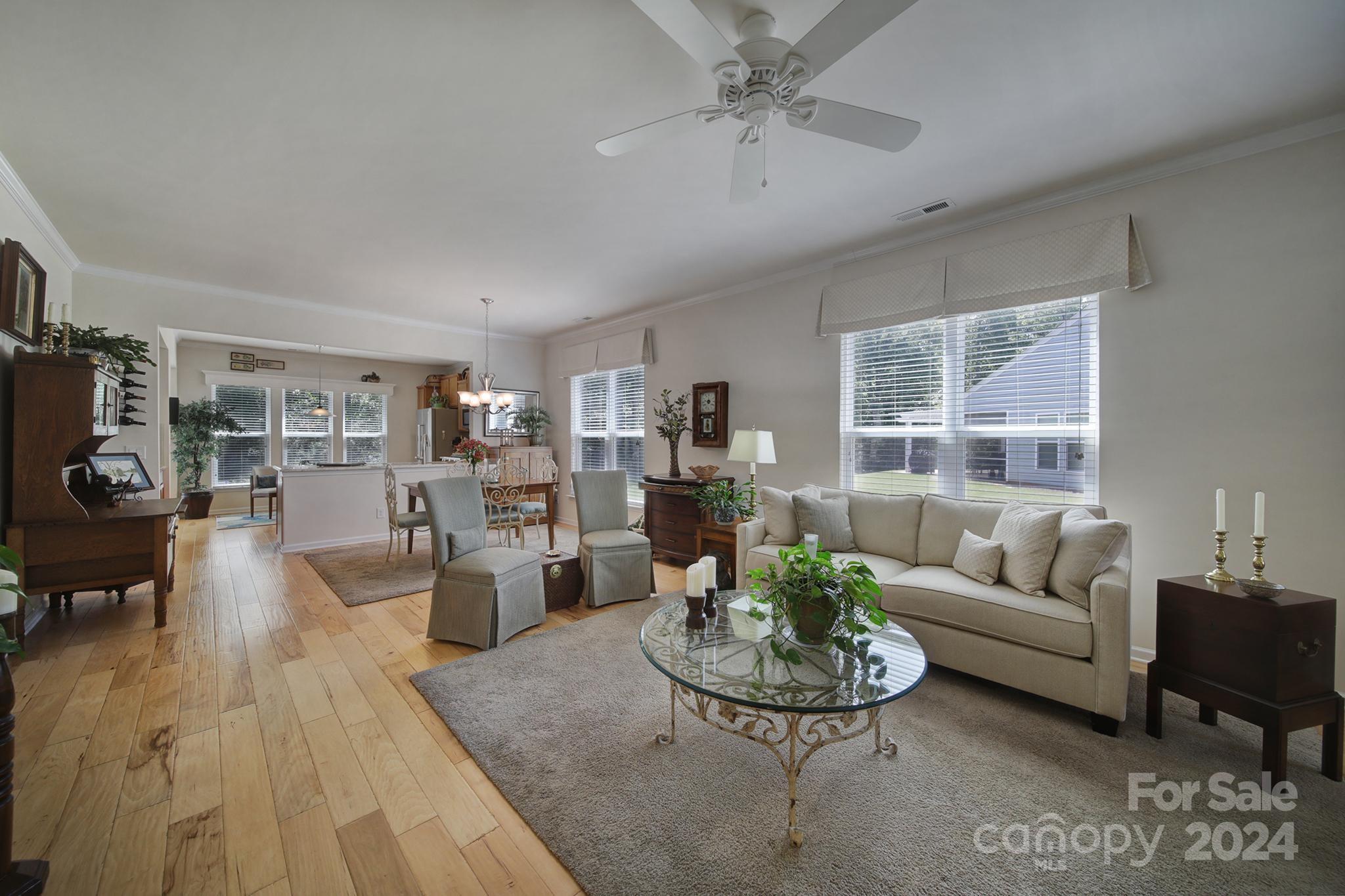 3055 Everett Lane Fort Mill, SC 29707 - Photo 9 of 40 a living room with furniture and a large window