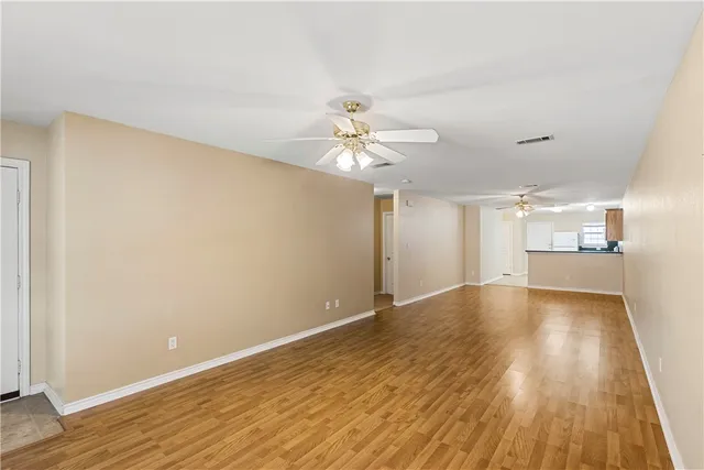 wooden floor in an empty room