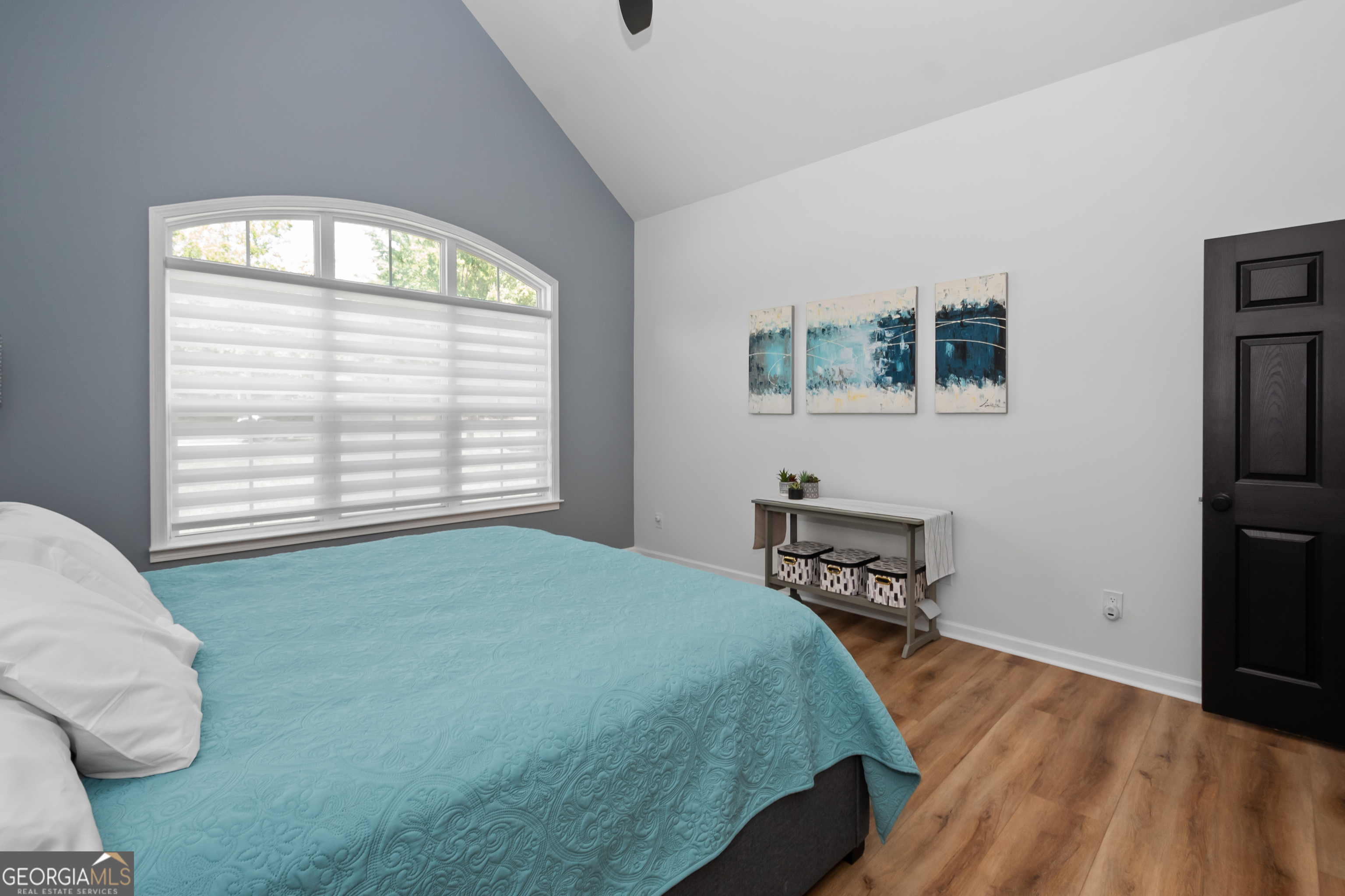 71 Thomaston Street Newnan, GA 30263 - Photo 22 of 38 a bedroom with a bed and a window