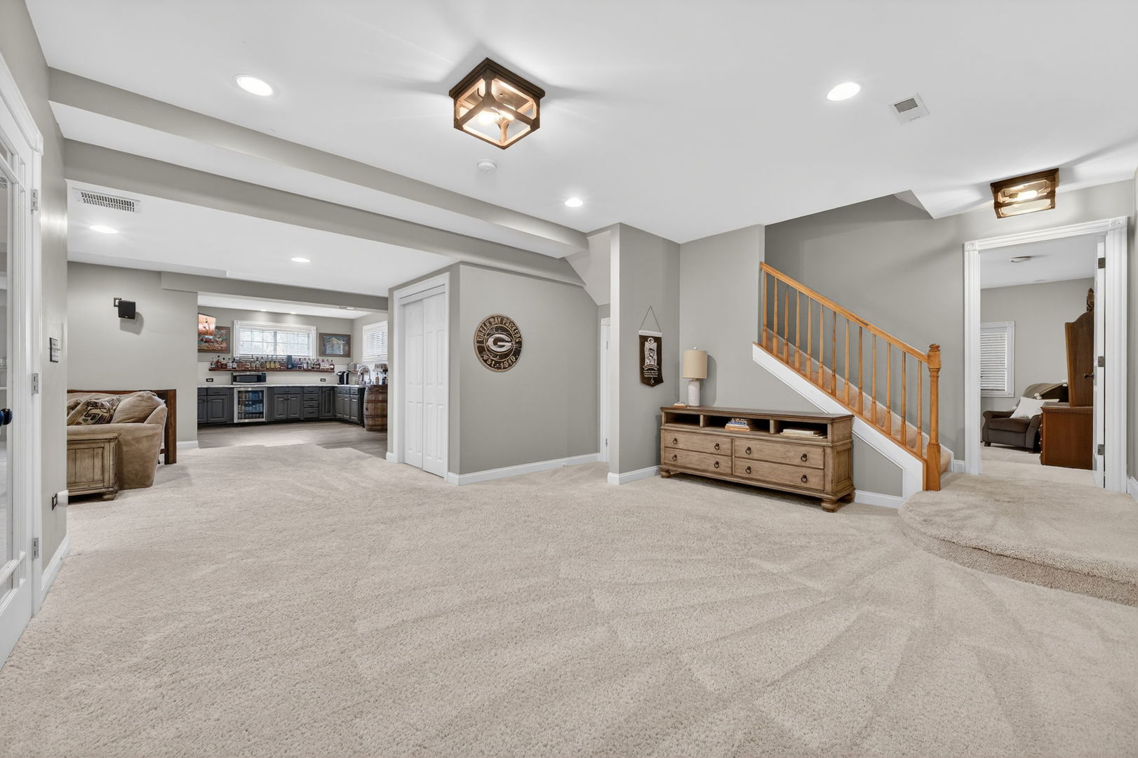 5304 Rita Avenue Crystal Lake, IL 60014 - Photo 41 of 59 a view of a livingroom with furniture and stairs