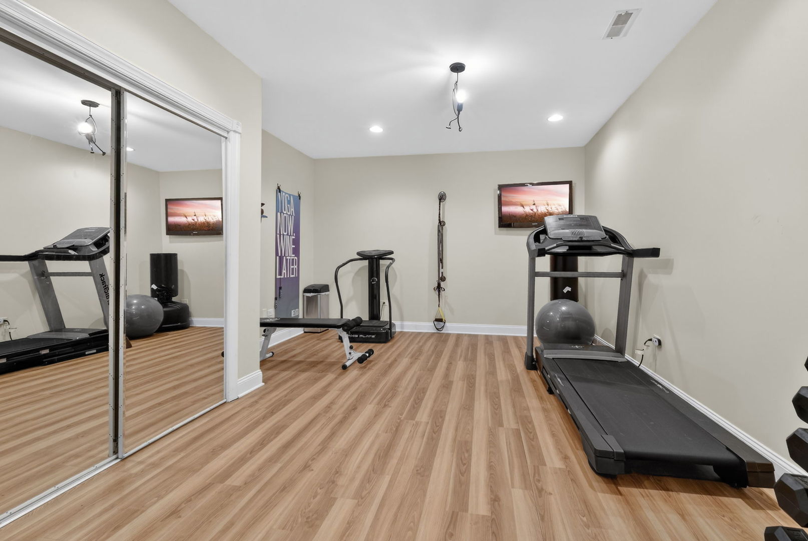 5304 Rita Avenue Crystal Lake, IL 60014 - Photo 45 of 59 a view of a room with gym equipment