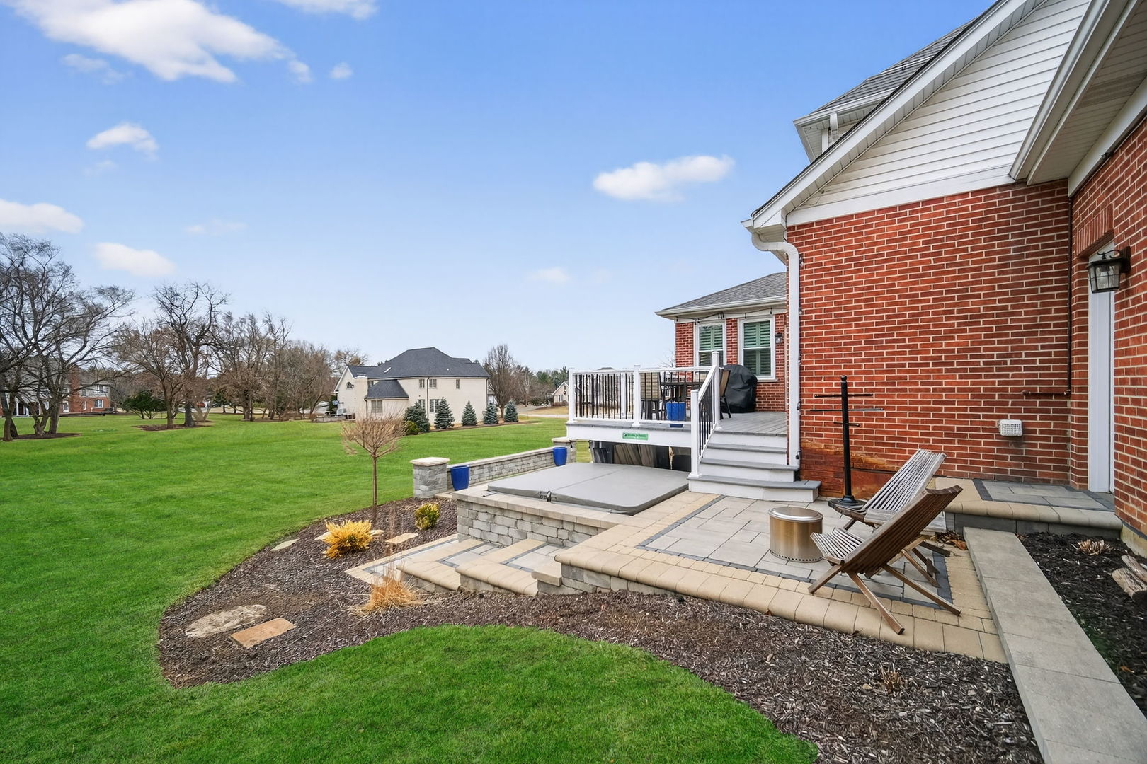 5304 Rita Avenue Crystal Lake, IL 60014 - Photo 50 of 59 a view of a house with backyard porch and sitting area