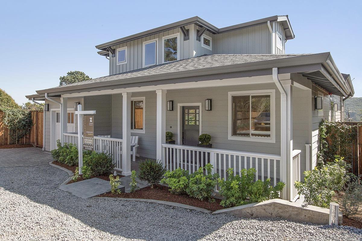 8 Pimlott Lane Mill Valley, CA 94941 - Photo 1 of 1 front view of a house with a small yard