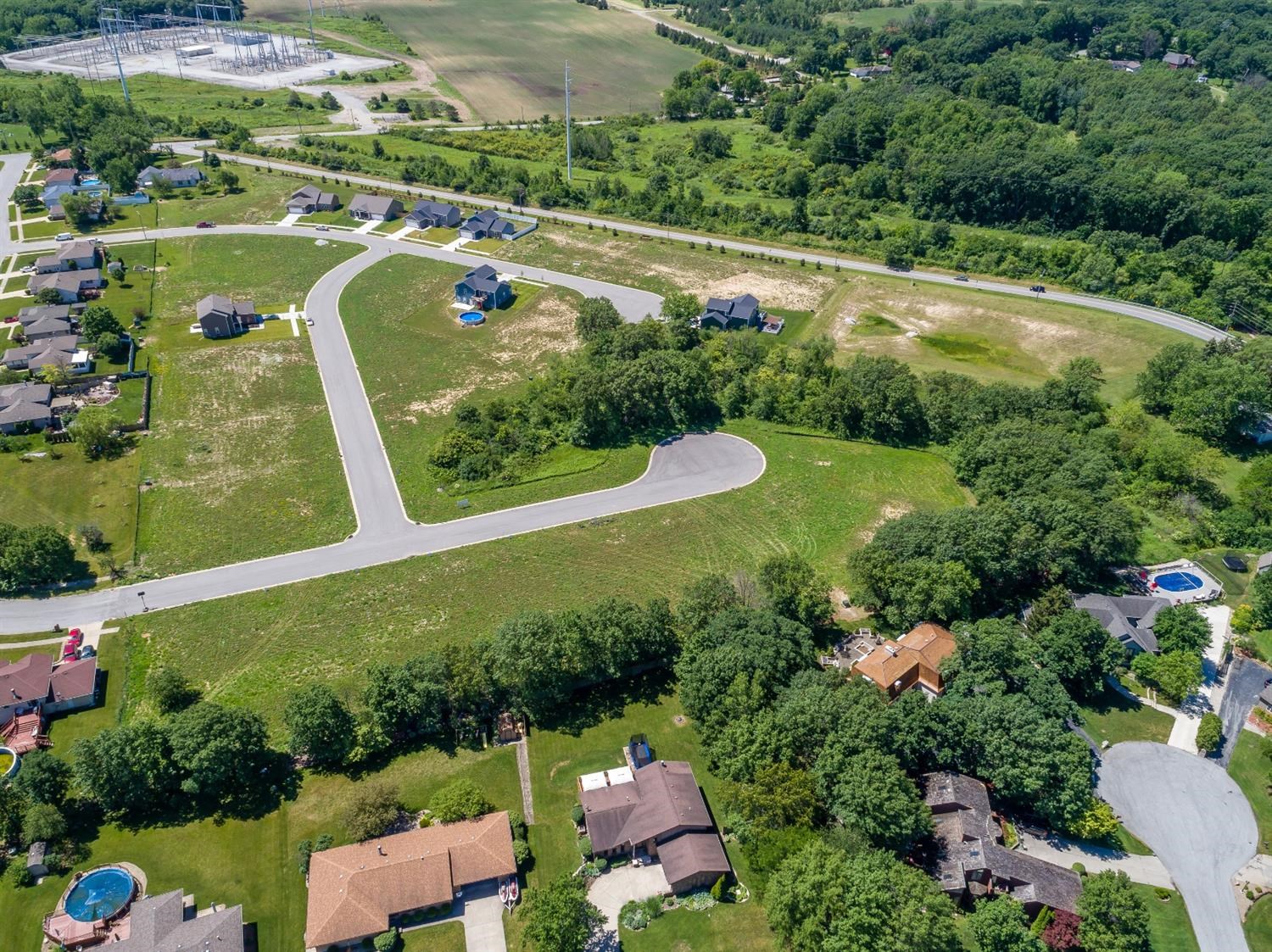 5780 Burr Rdg Circle Crown Point, IN 46307 - Photo 14 of 17 an aerial view of a house