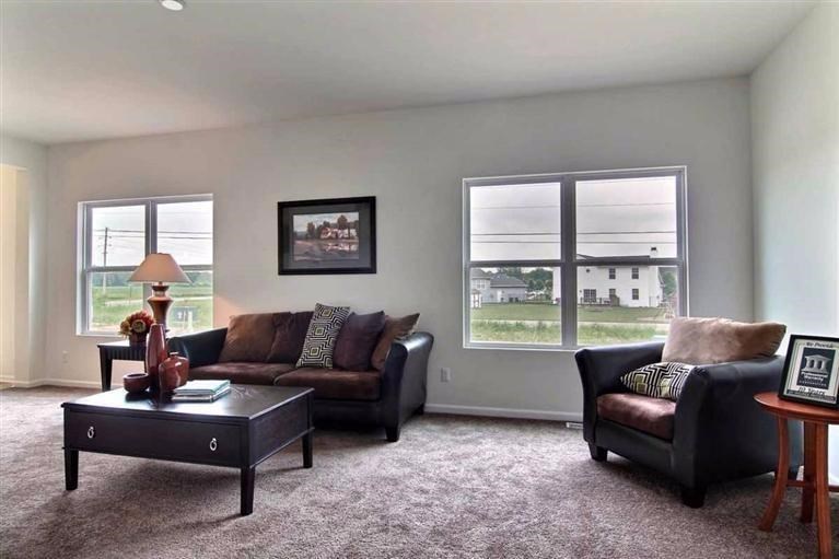 5780 Burr Rdg Circle Crown Point, IN 46307 - Photo 3 of 17 a living room with furniture and a large window