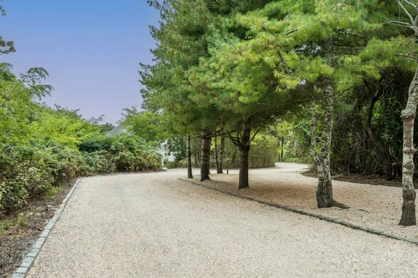 a view of a car park from a tree