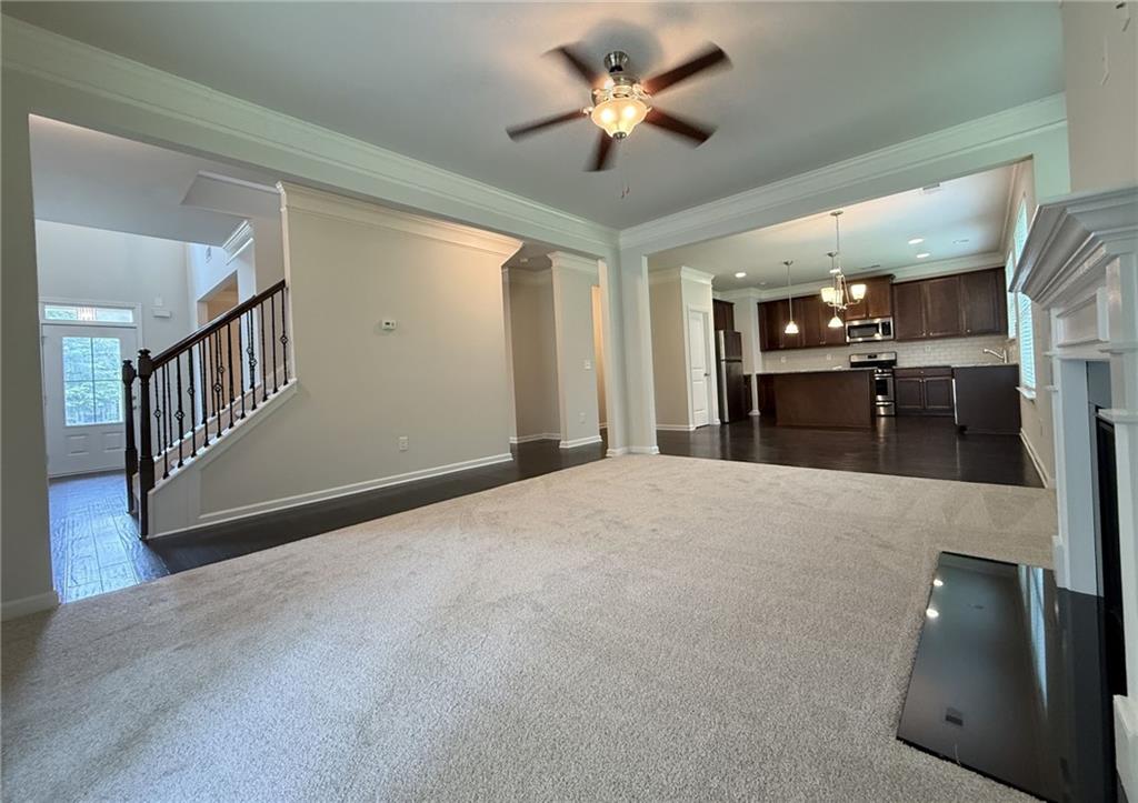 2467 Overlook Avenue Lithonia, GA 30058 - Photo 19 of 51 a view of a kitchen with a stove cabinets and a kitchen
