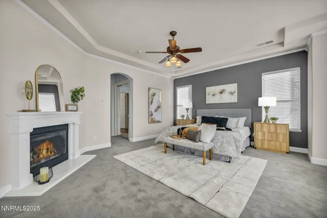 a large spacious bathroom with a large tub shower and sink