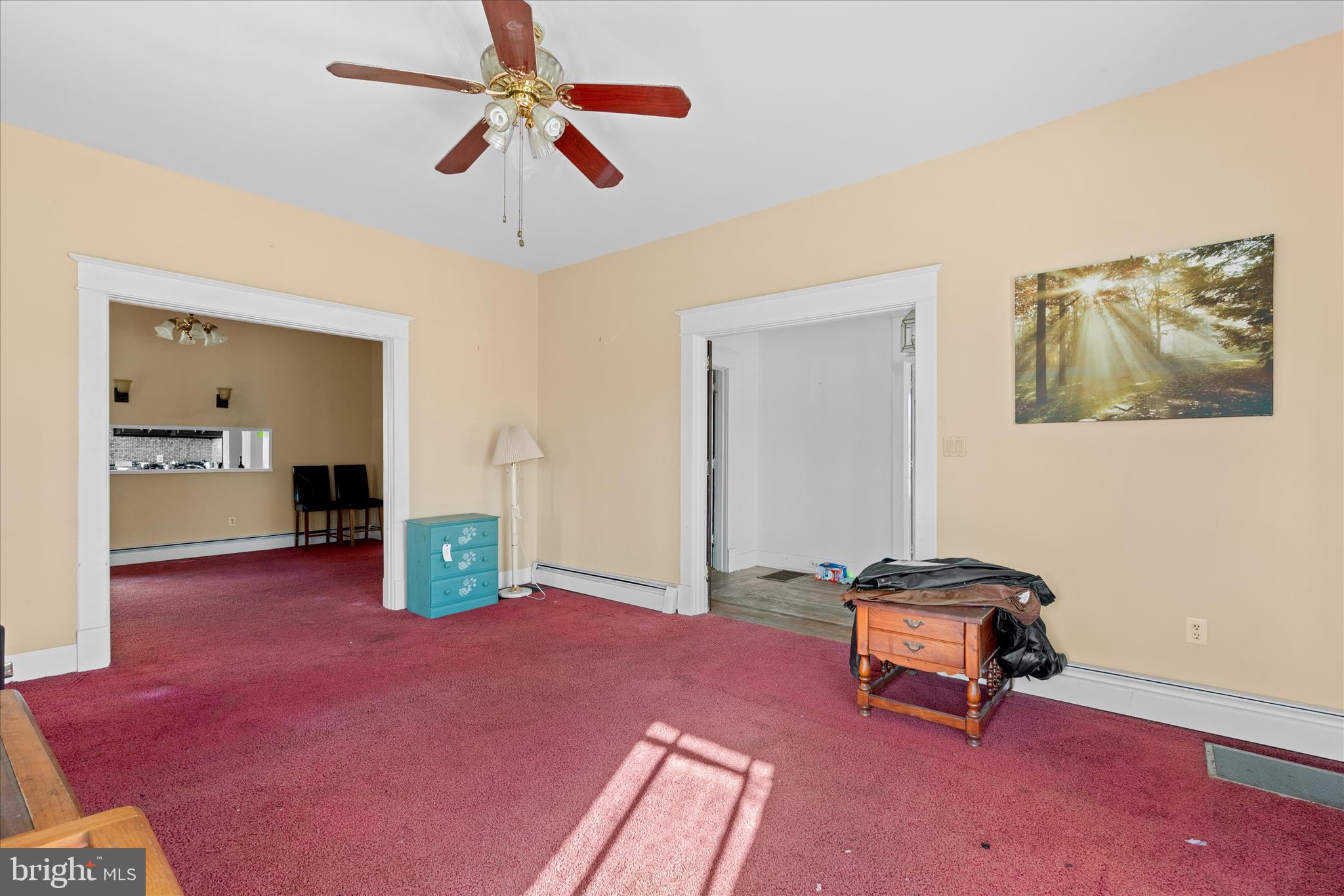 26740 Old State Road Crisfield, MD 21817 - Photo 9 of 49 a bedroom with furniture and a mirror