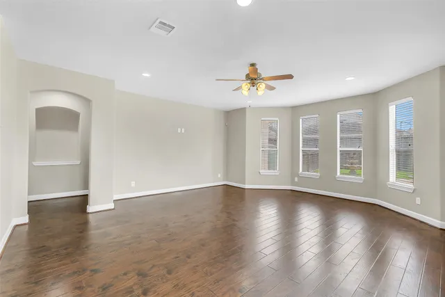 a kitchen with stainless steel appliances a stove and a refrigerator