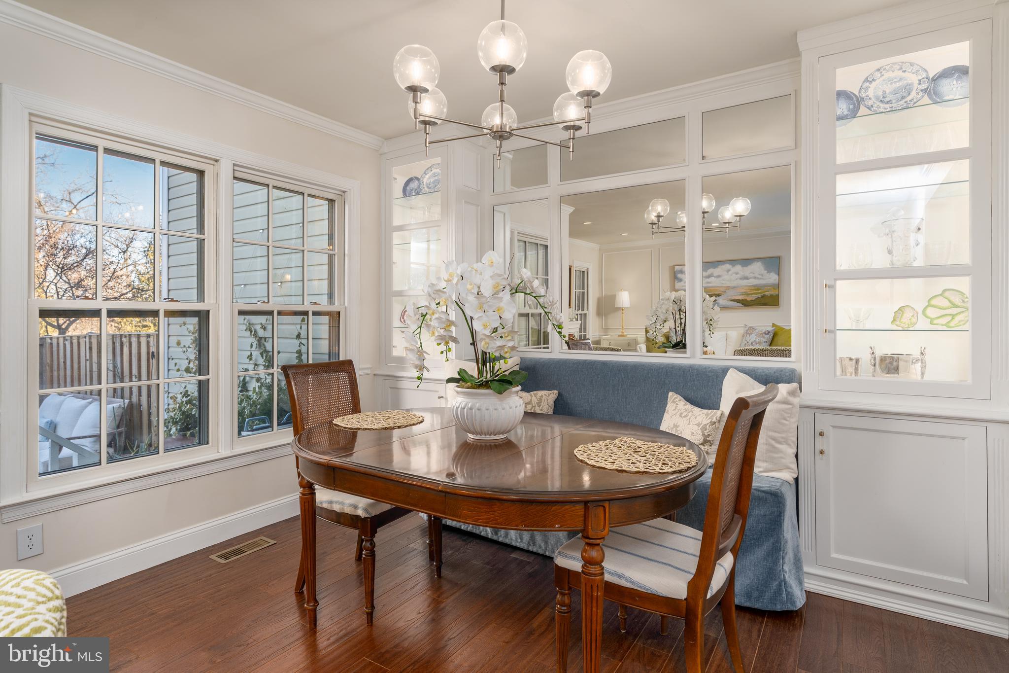 1828 Duffield Lane Alexandria, VA 22307 - Photo 4 of 35 custom built-ins in dining area