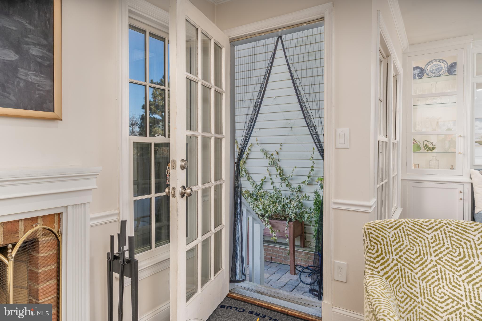 1828 Duffield Lane Alexandria, VA 22307 - Photo 10 of 35 patio entrance from living room