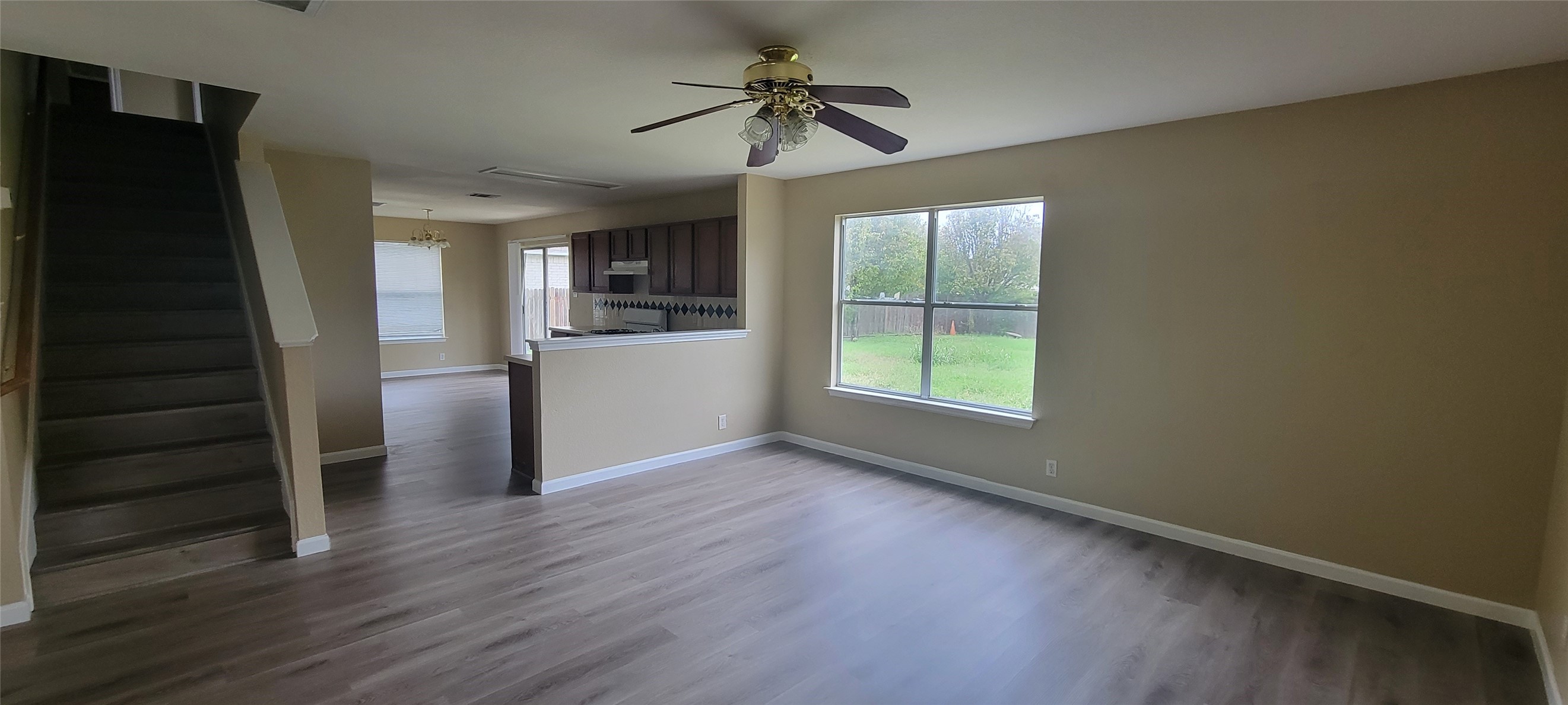 618 Elizabeth Lane Bastrop, TX 78602 - Photo 6 of 18 Another view of the living and kitchen