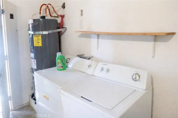 a living room with a large window