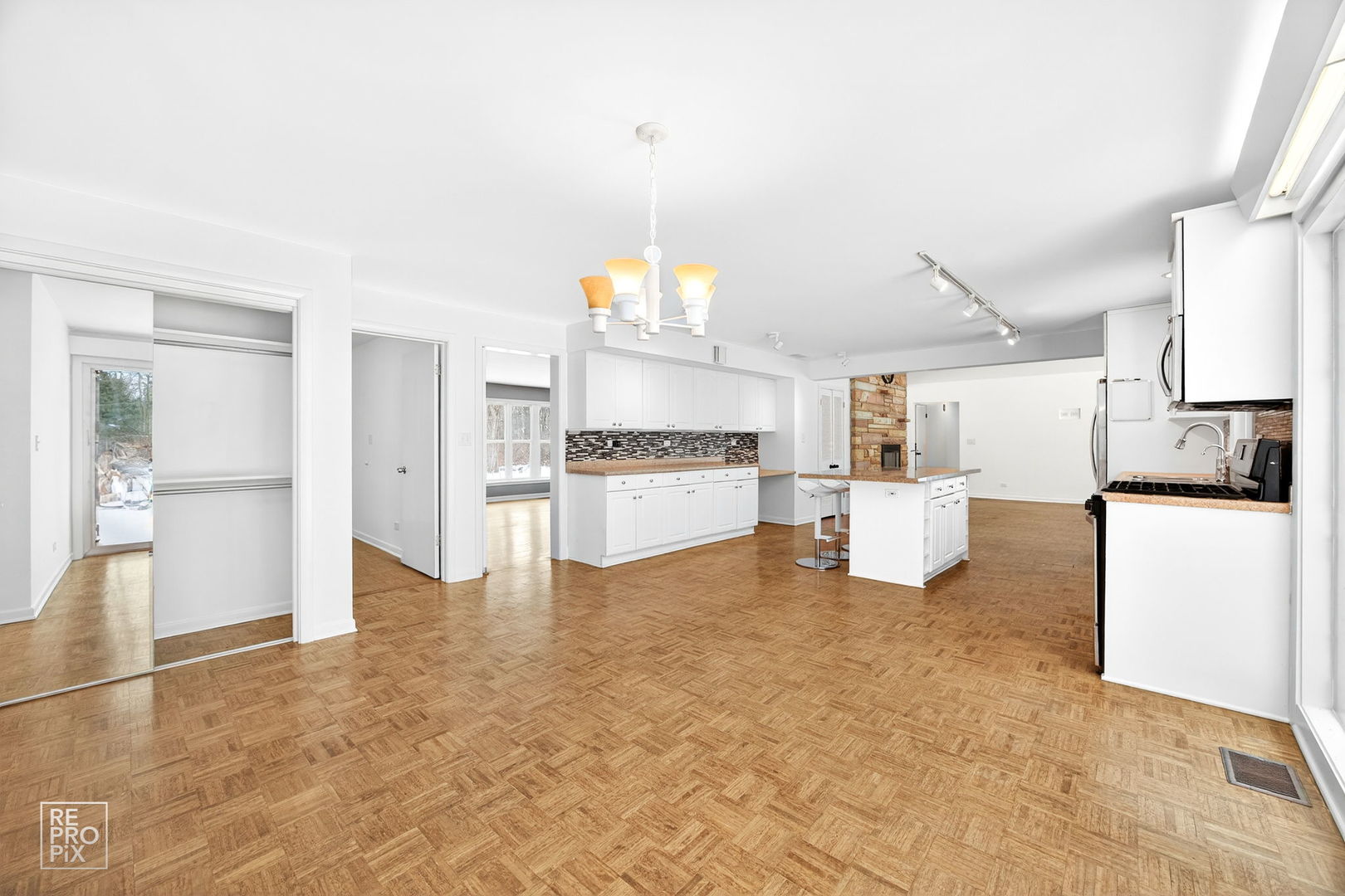 23670 North Elm Road Lincolnshire, IL 60069 - Photo 14 of 36 a view of kitchen with refrigerator and cabinets