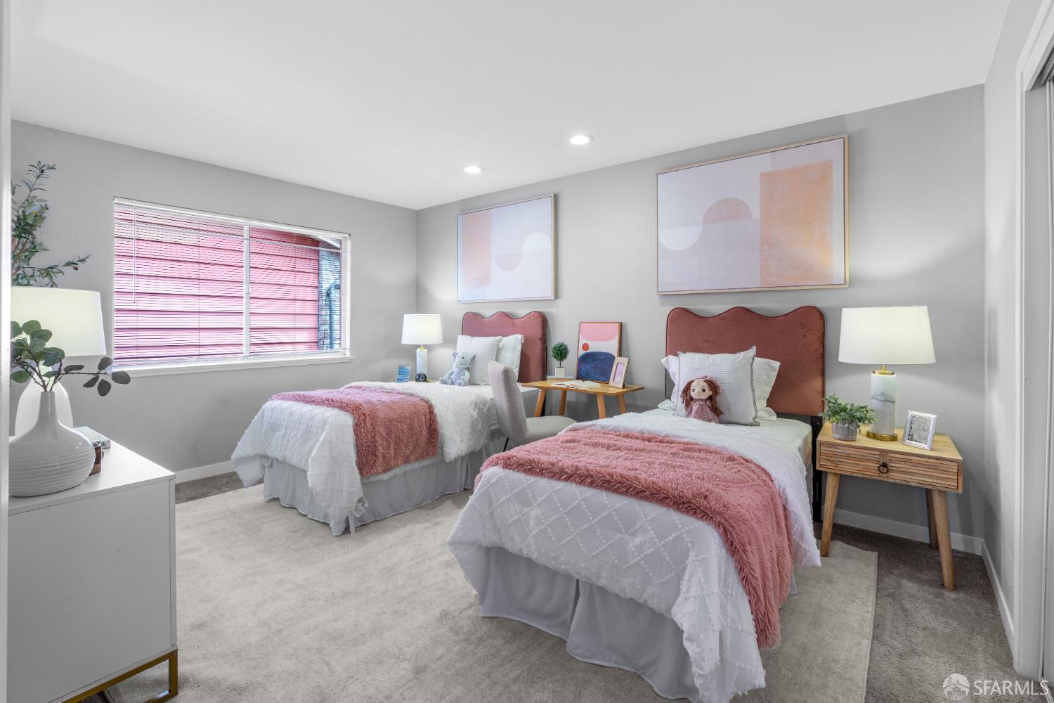 1669 Higgins Way Pacifica, CA 94044 - Photo 24 of 91 a bedroom with two beds and a couch