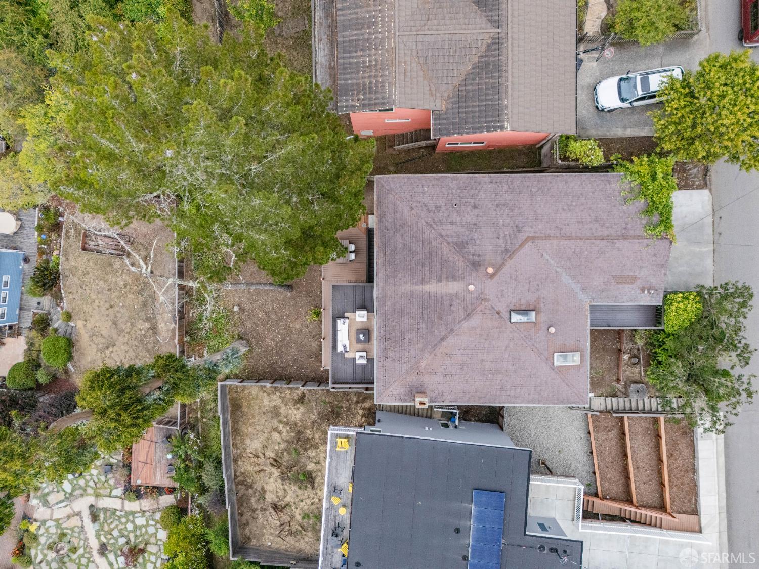 1669 Higgins Way Pacifica, CA 94044 - Photo 58 of 91 an aerial view of a house with a yard