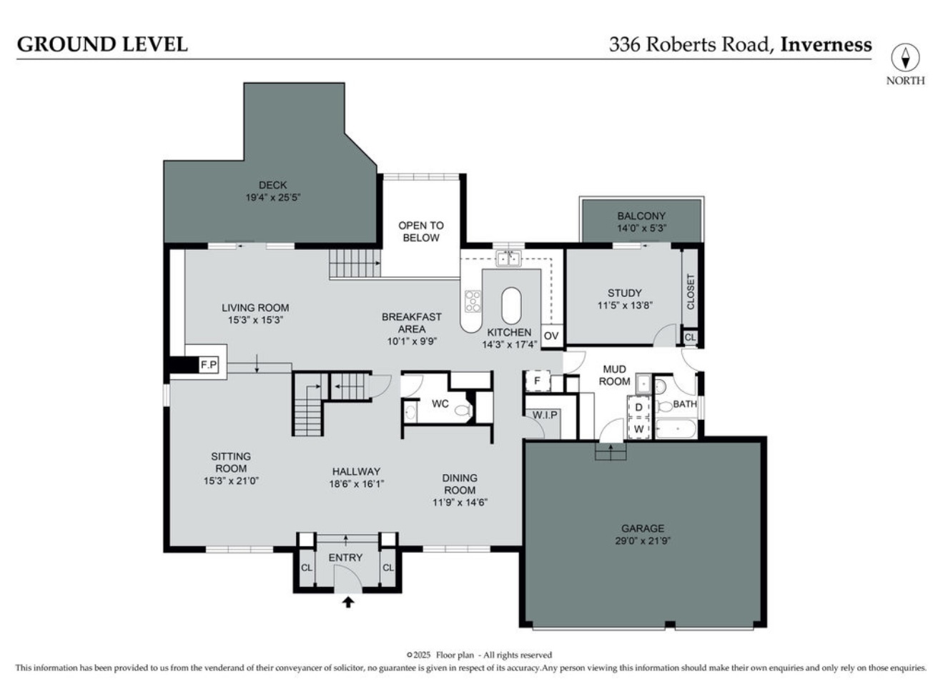 336 Roberts Road Inverness, IL 60010 - Photo 79 of 80 a picture of a floor plan