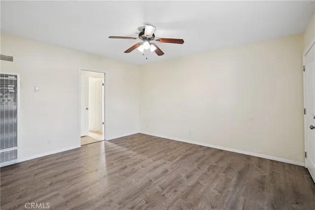 wooden floor in an empty room