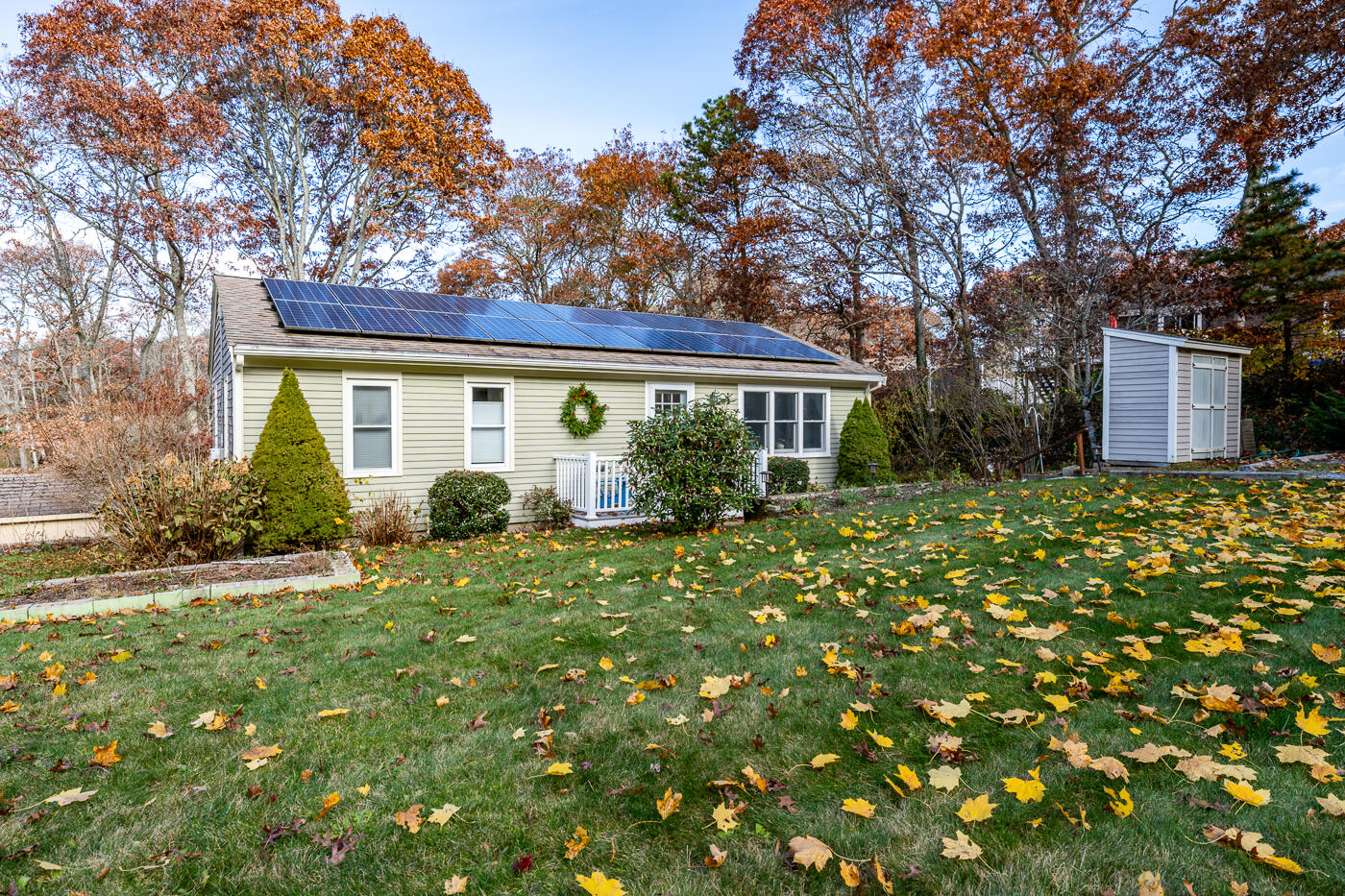 4 Oregon Road Mashpee, MA 02649 - Photo 3 of 31 a view of house with a yard