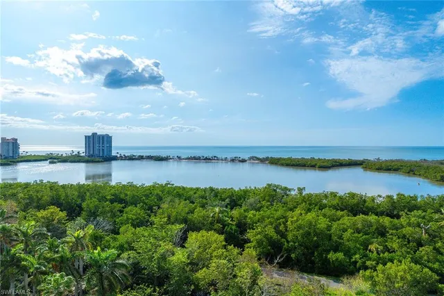 a view of a city with tall buildings