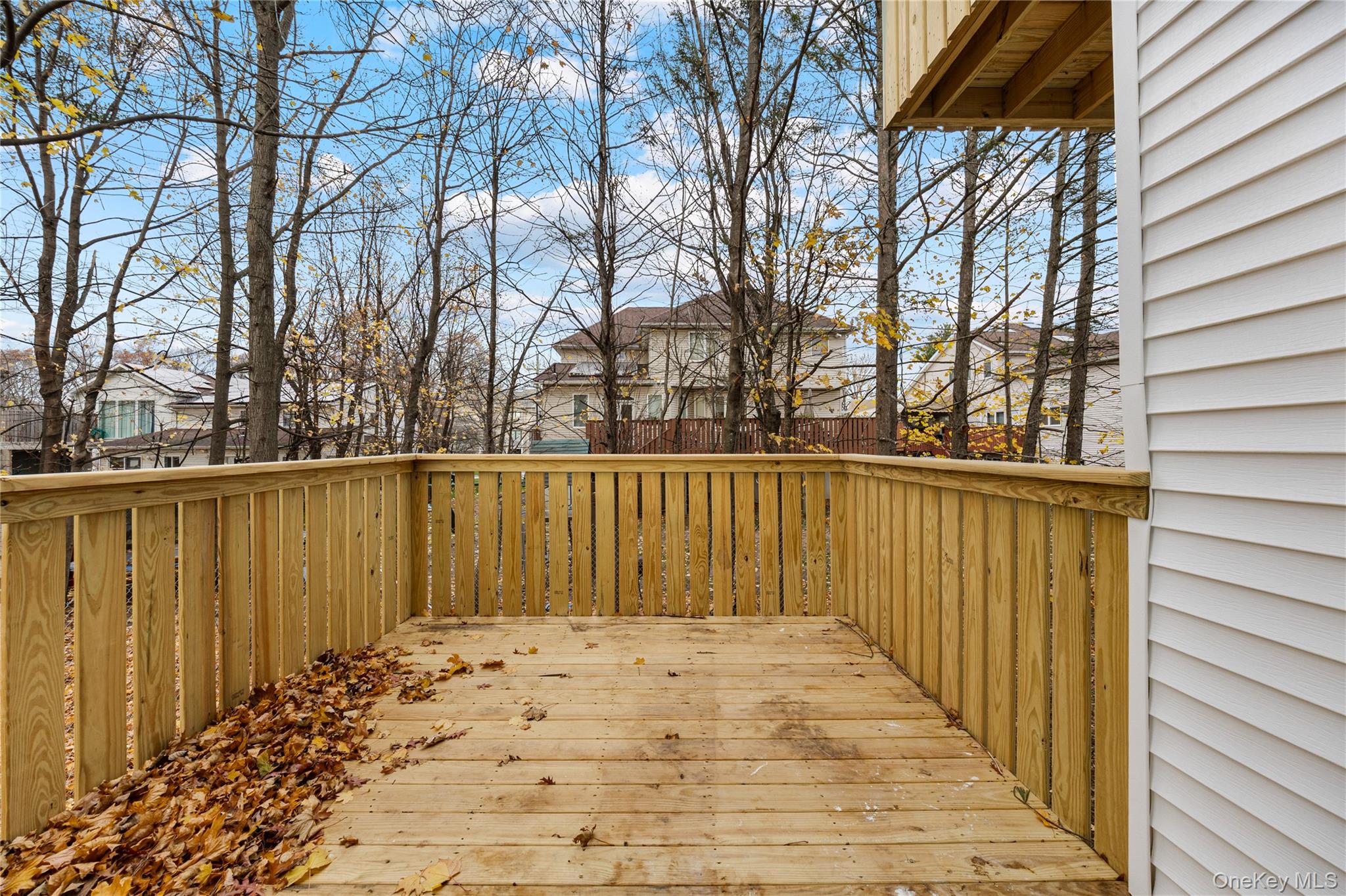 12 Buckman Place, Unit 101 Monsey, NY 10952 - Photo 16 of 50 View of wooden terrace