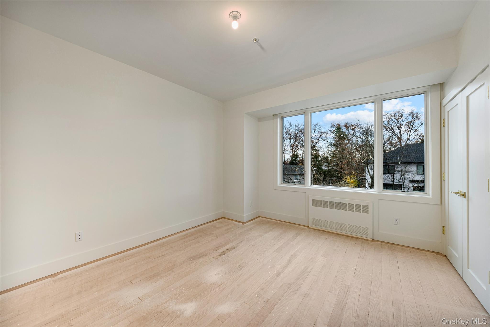 12 Buckman Place, Unit 101 Monsey, NY 10952 - Photo 37 of 50 Unfurnished room featuring light wood-style flooring and radiator