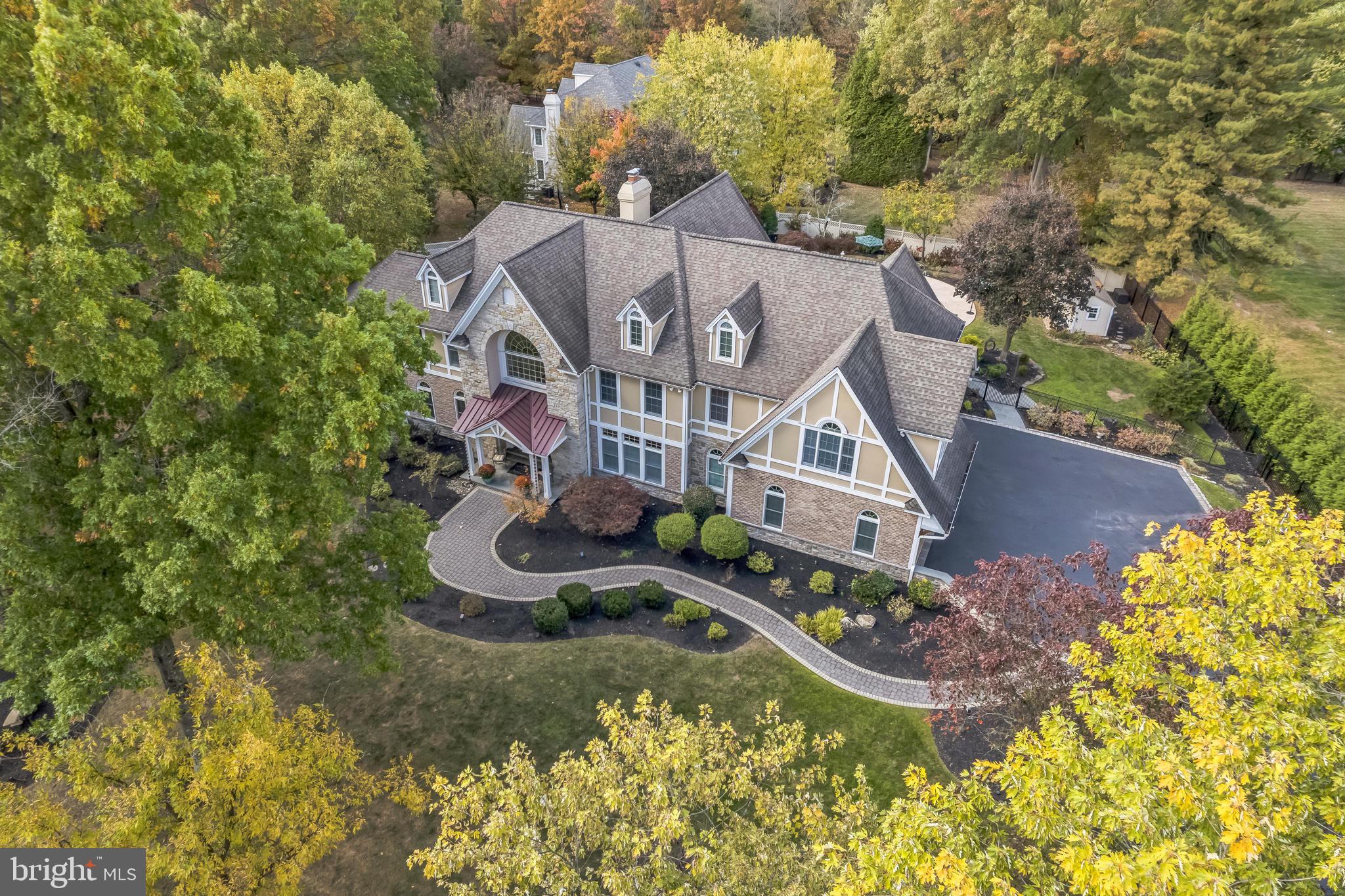 701 Brushtown Road Lower Gwynedd, PA 19002 - Photo 2 of 61 an aerial view of a house