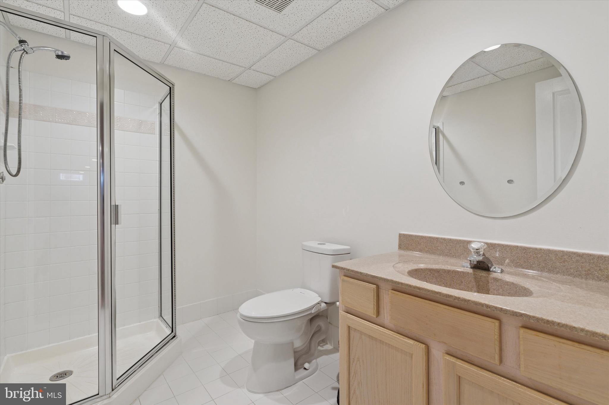 701 Brushtown Road Lower Gwynedd, PA 19002 - Photo 40 of 61 a bathroom with a sink a toilet and a mirror