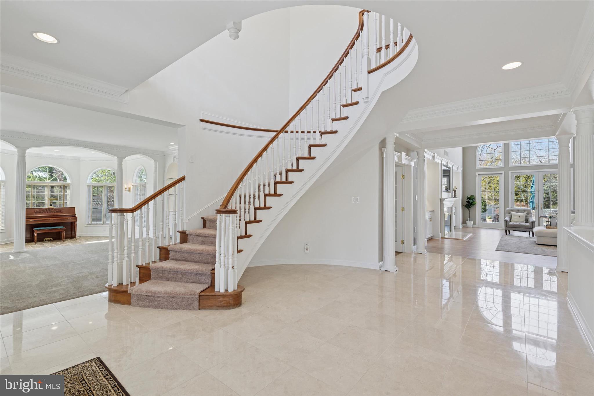 701 Brushtown Road Lower Gwynedd, PA 19002 - Photo 4 of 61 a view of entryway and hall with wooden floor