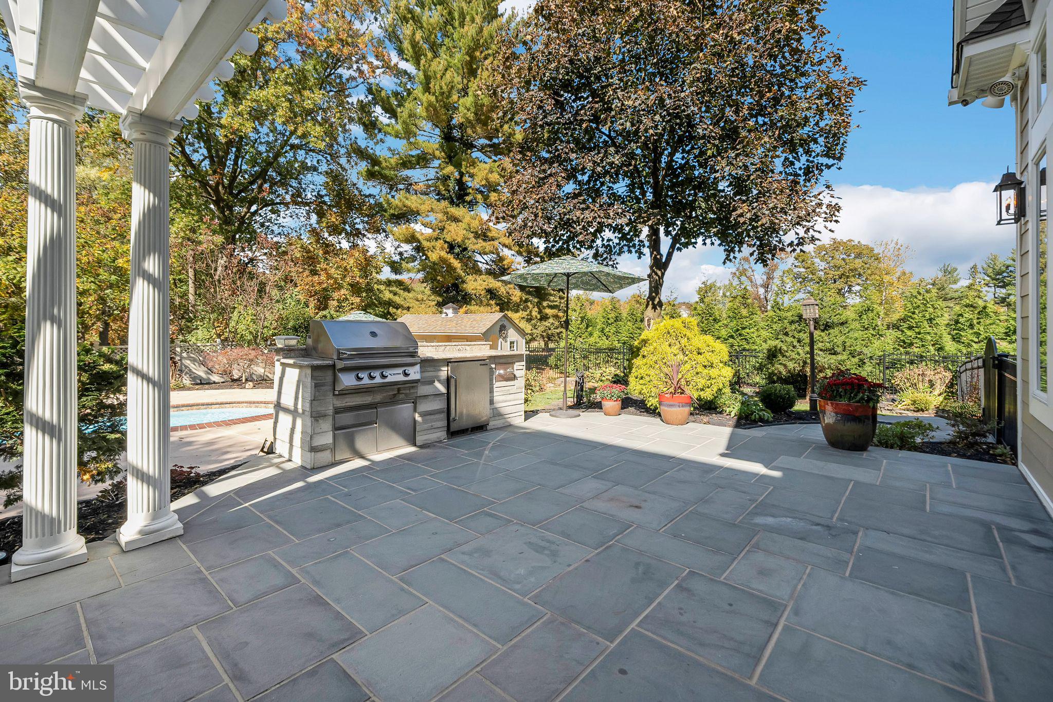 701 Brushtown Road Lower Gwynedd, PA 19002 - Photo 49 of 61 a view of the house with outdoor space and trees