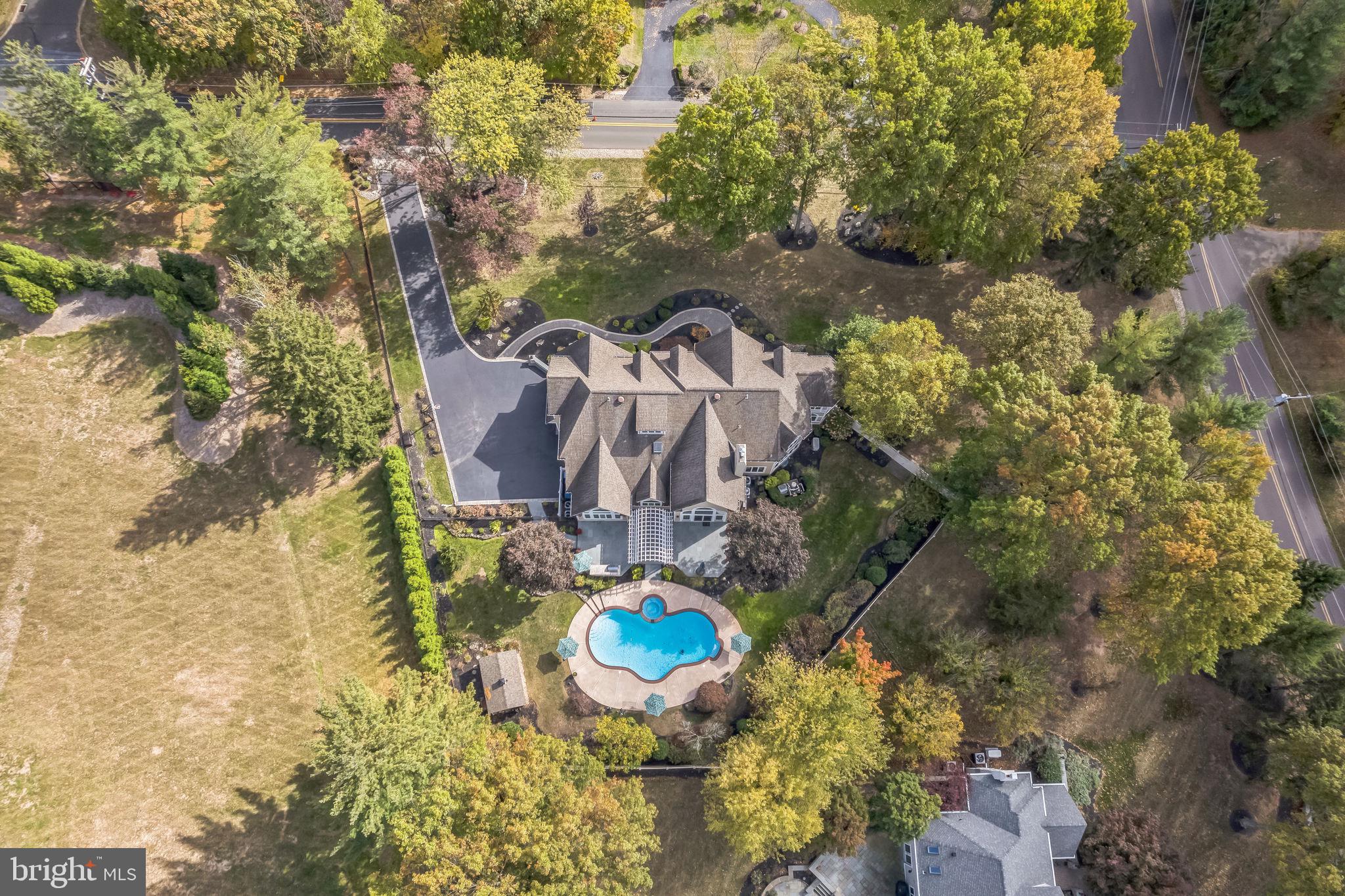 701 Brushtown Road Lower Gwynedd, PA 19002 - Photo 61 of 61 a view of a house with a yard and sitting area