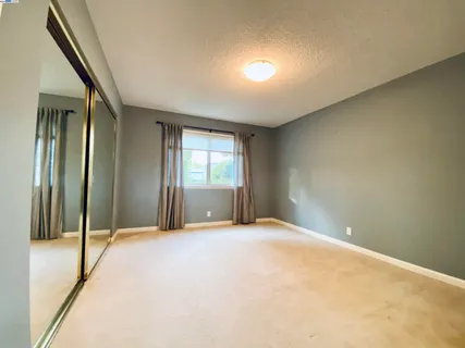 a view of a backyard with pathway