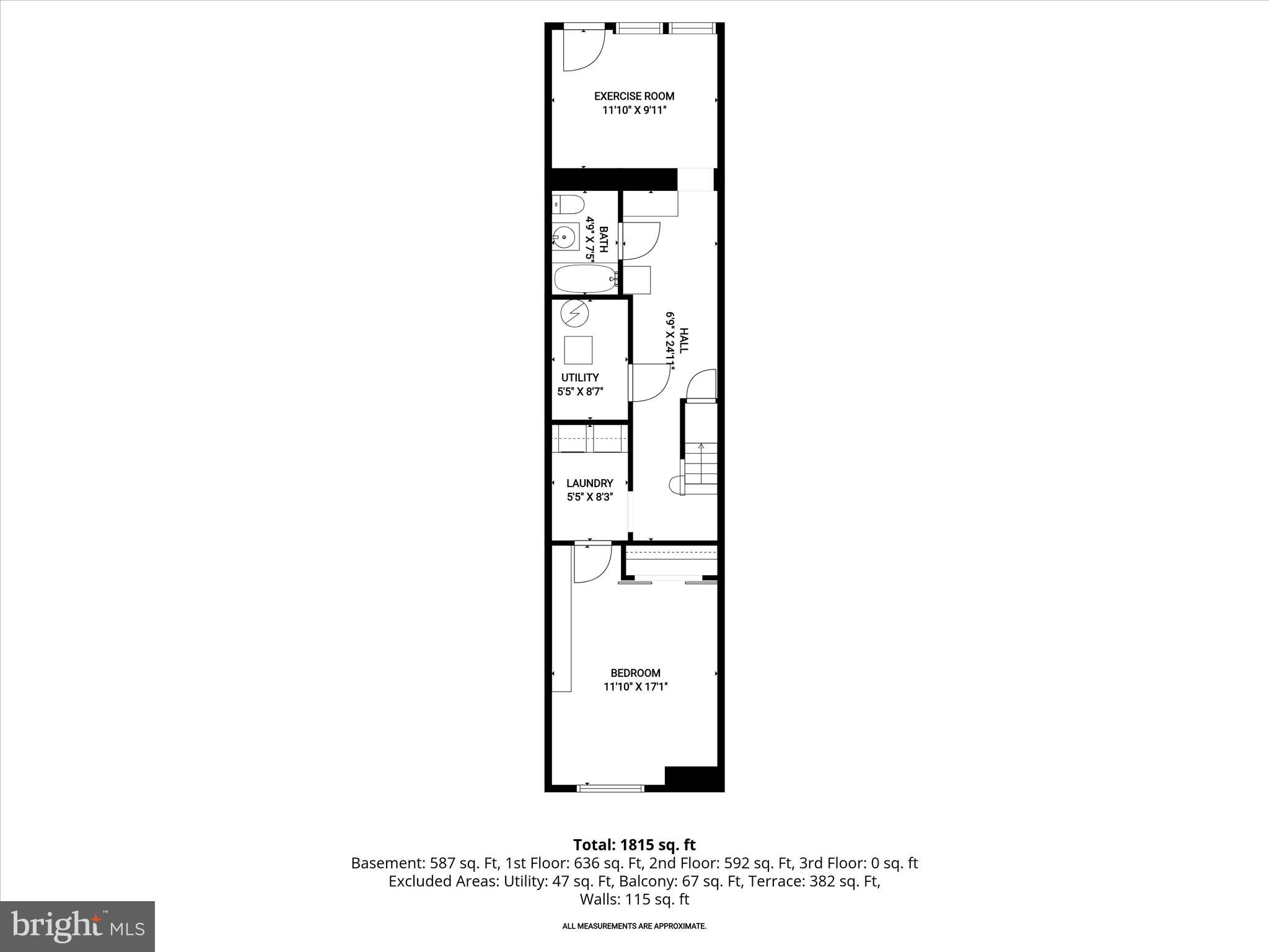 724 South Potomac Street Baltimore, MD 21224 - Photo 46 of 48 Lower Level Floor Plan