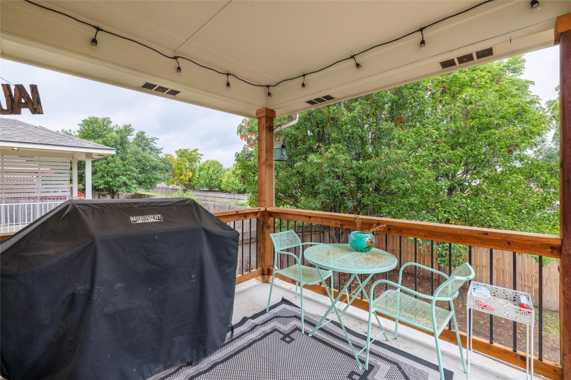 1130 Sundrop Place Round Rock, TX 78665 - Photo 16 of 18 a view of a patio in a backyard