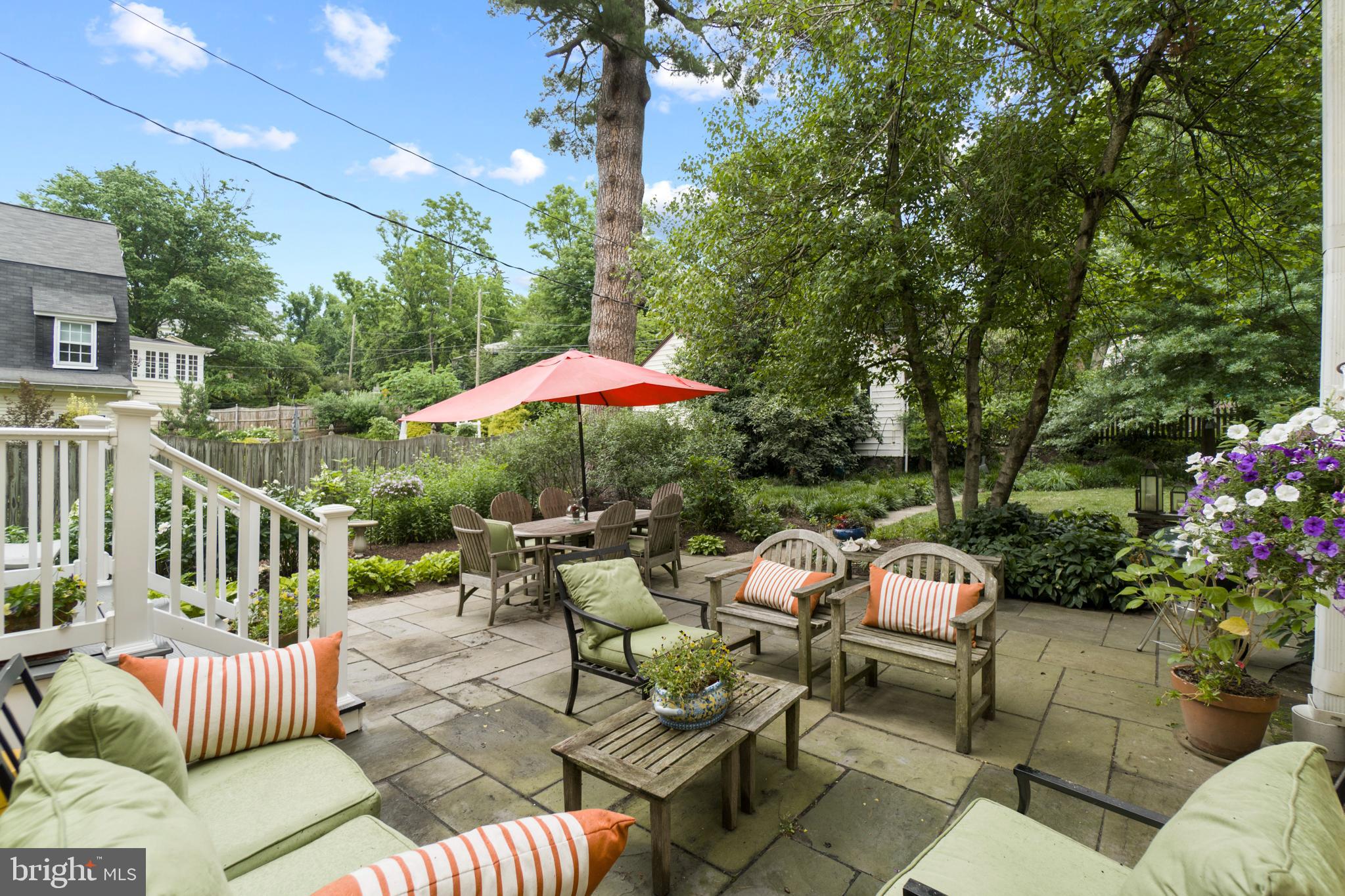 5015 Falls Rd Terrace Baltimore, MD 21210 - Photo 53 of 71 Beautiful Bluestone patio