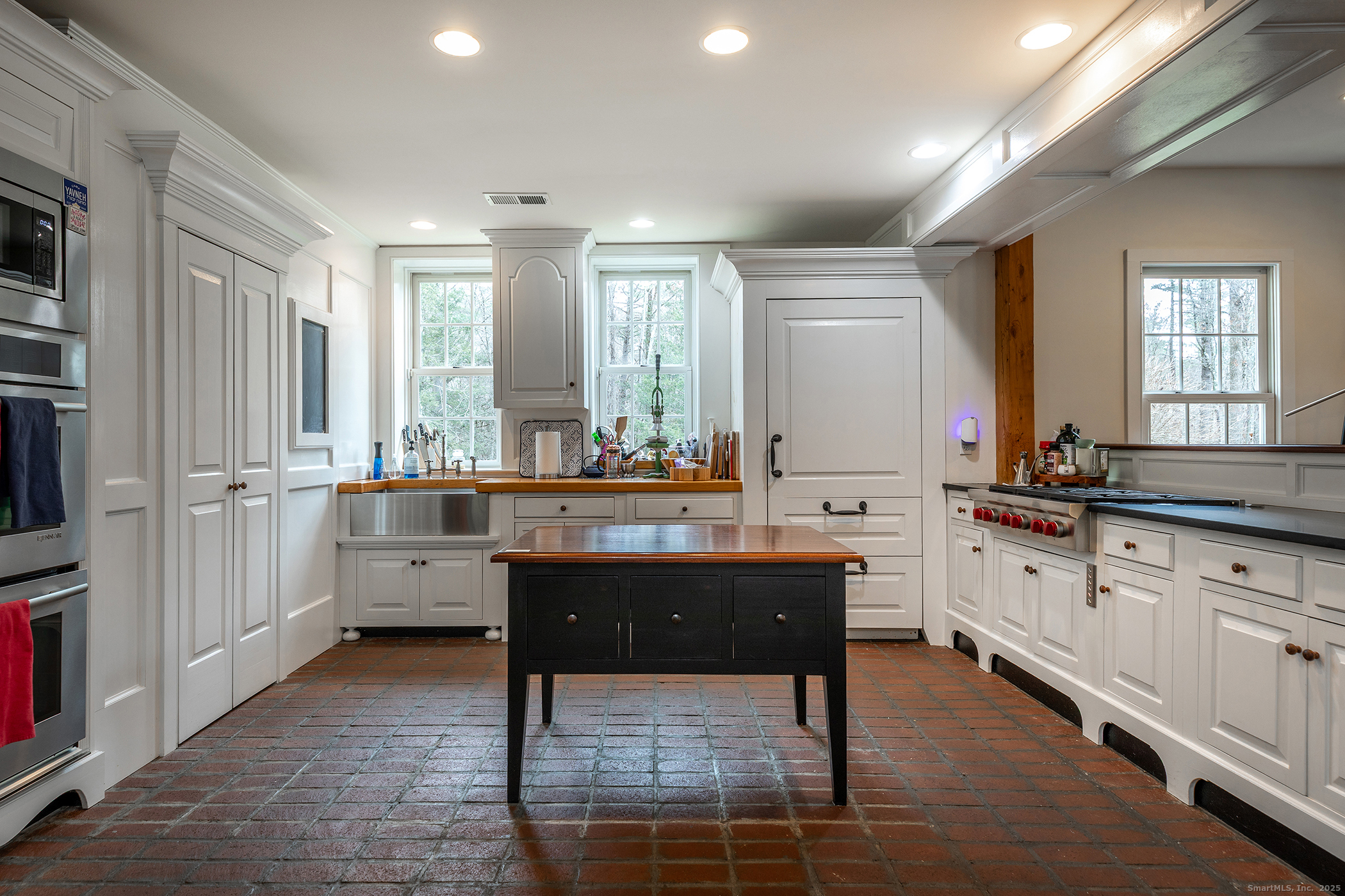 109 Dibble Hill Road Cornwall, CT 06796 - Photo 5 of 23 a large kitchen with lots of counter space and sink