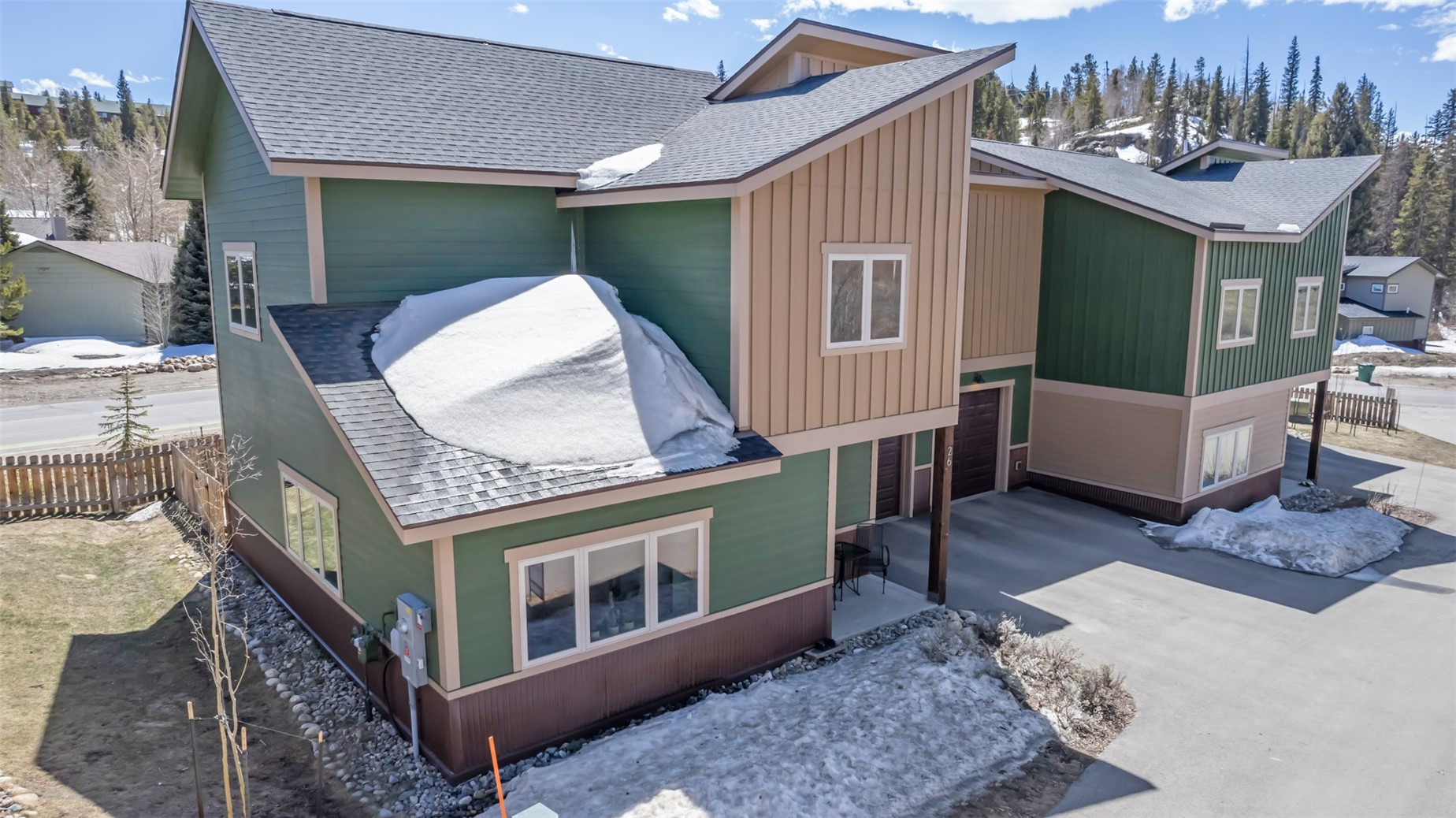 26 Ermine Road Dillon, CO 80435 - Photo 1 of 40 a front view of a house with a yard