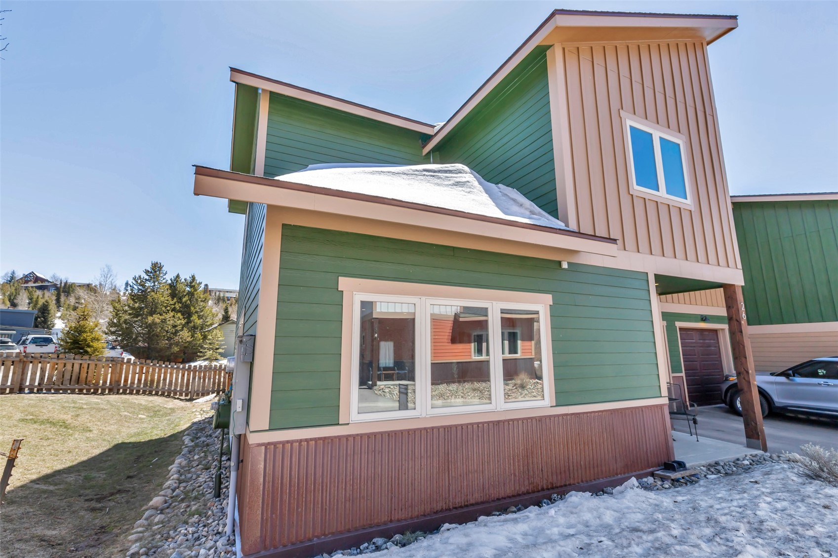 26 Ermine Road Dillon, CO 80435 - Photo 35 of 40 a view of a house with a backyard