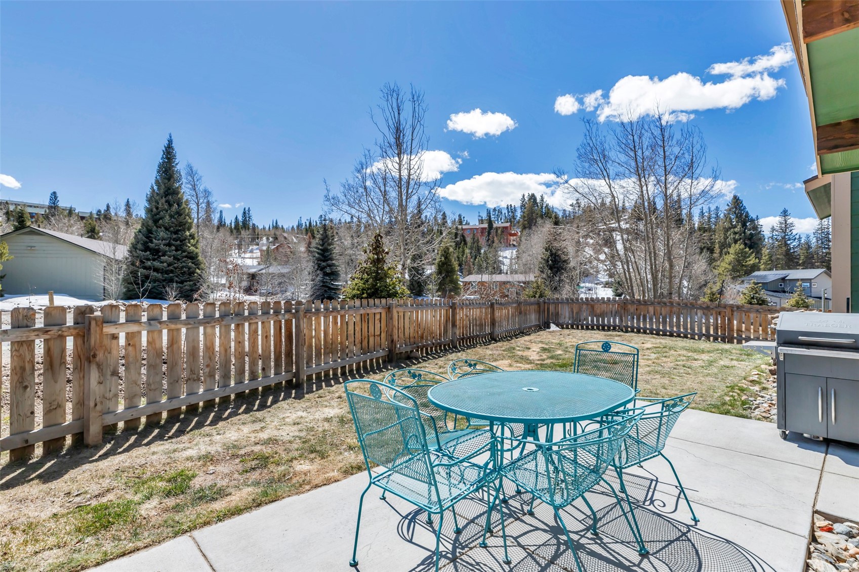 26 Ermine Road Dillon, CO 80435 - Photo 38 of 40 a view of a chairs and table in the patio