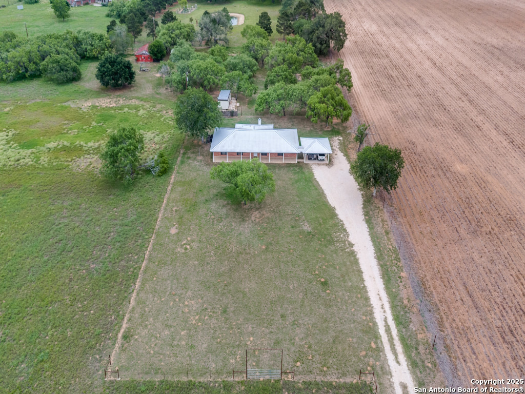 315 Simon Road Pleasanton, TX 78064 - Photo 3 of 37 a view of a yard with plants