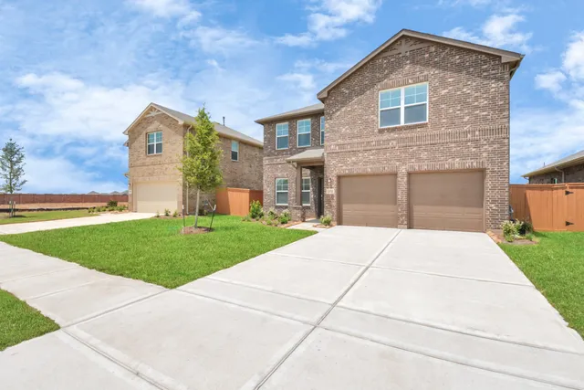 a view of a park with swings
