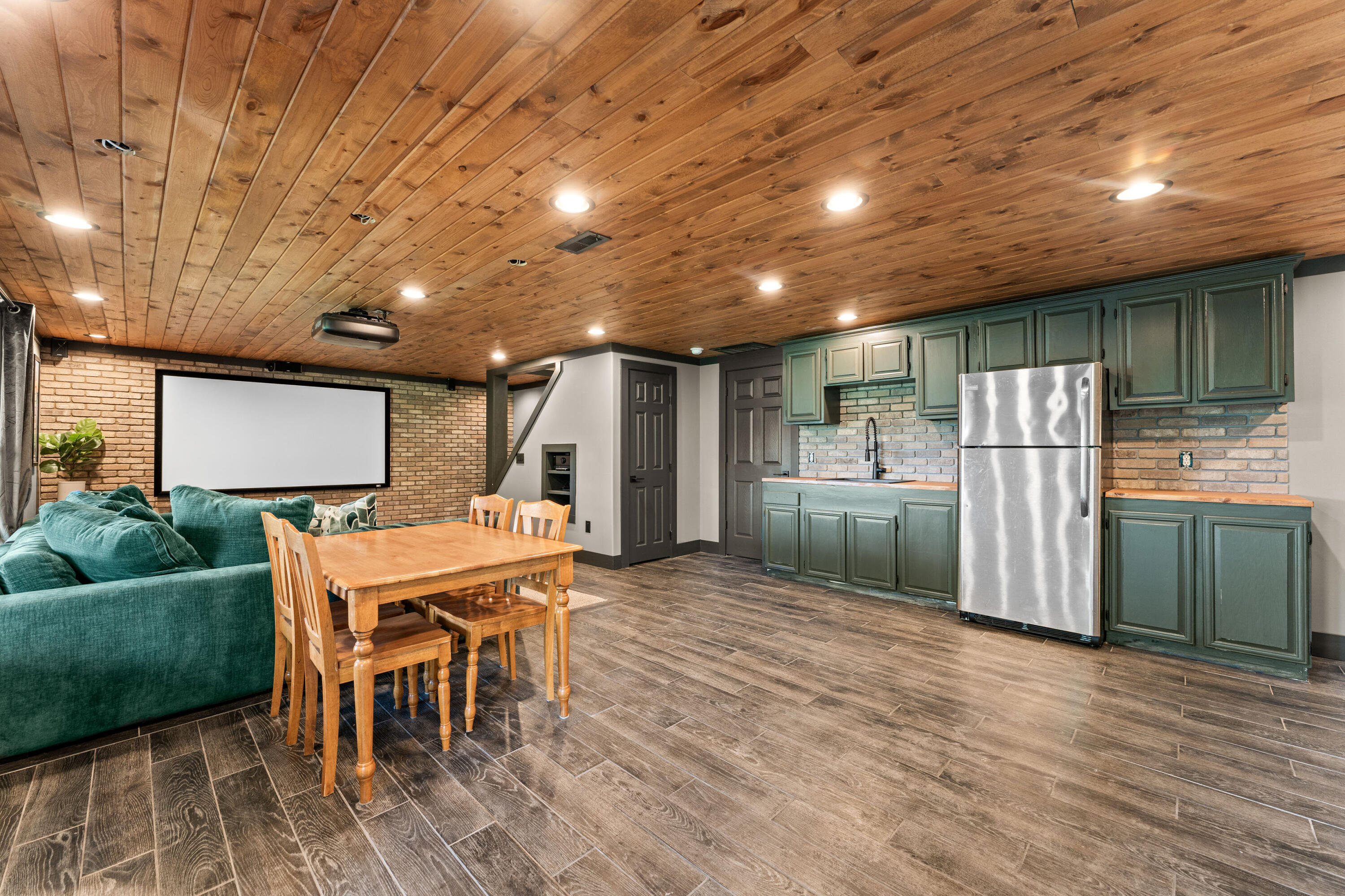 117 Hidden Bluff Road Blue Eye, MO 65611 - Photo 31 of 47 Lower Level Wet Bar Area
