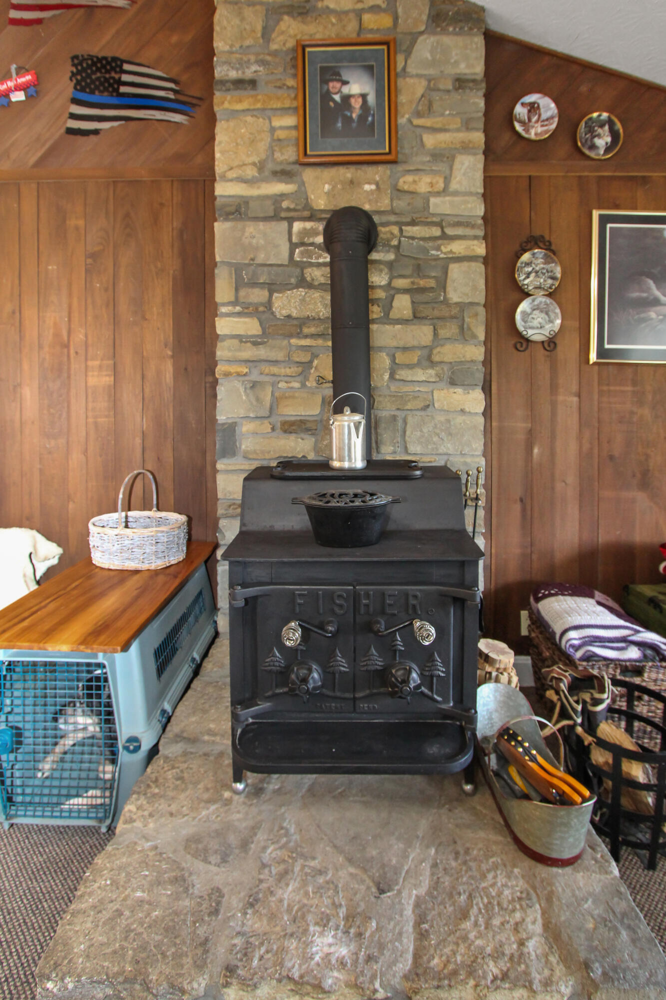 1444 Fairview Road Lawrenceburg, KY 40342 - Photo 25 of 34 Wood-Burning-Fireplace