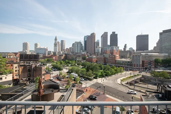 a city view with a lot of high rise buildings