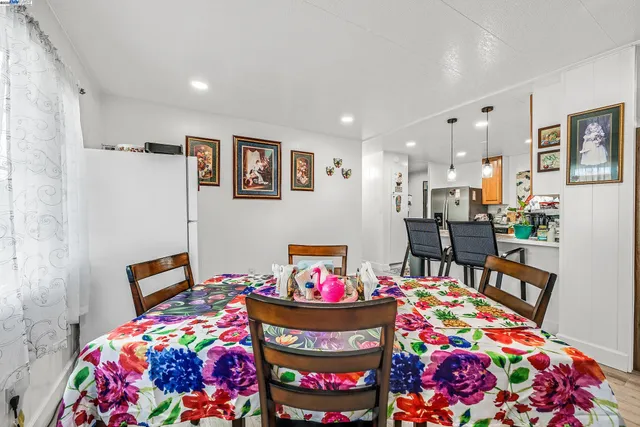 a bedroom with bed and furniture