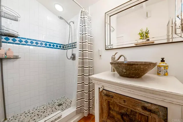 a view of lake and mountain