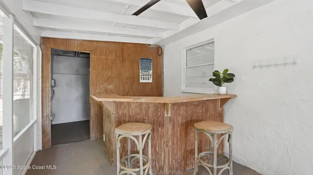 a view of livingroom with furniture and wooden floor